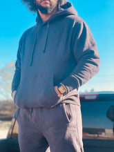 Load image into Gallery viewer, Charcoal Black Sweatsuit
